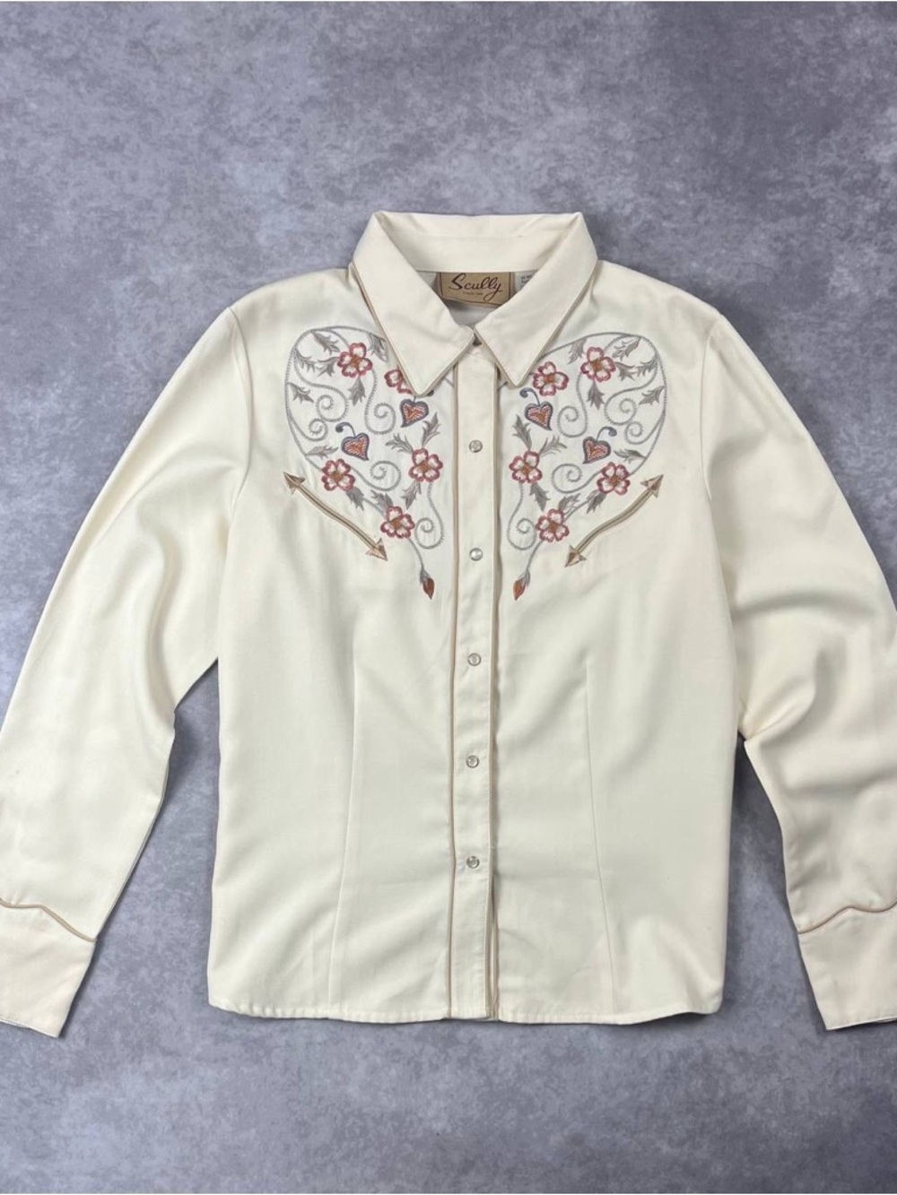 [298] Scully women’s Western Shirt M Size